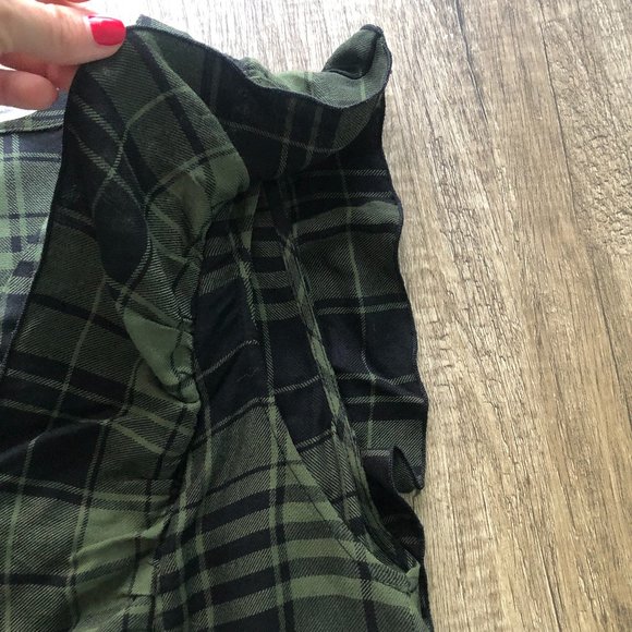 Alice & Olivia Plaid Blouse S/P with Ruffles - Picture 7 of 7
